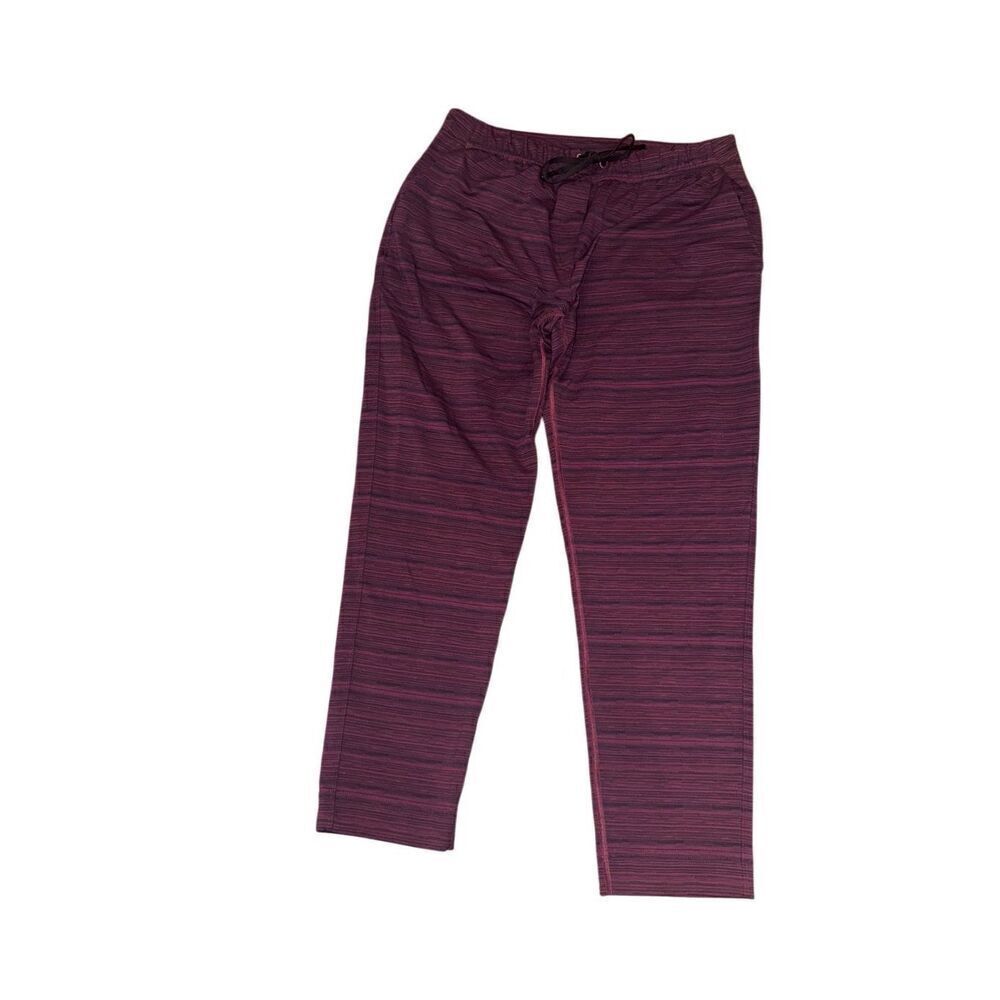 Lululemon maroon crop pants size 8